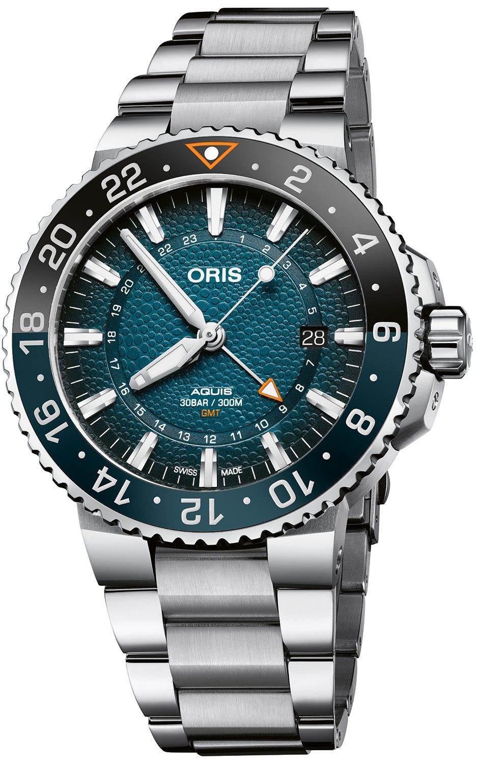Oris Watch Aquis GMT Whale Shark Limited Edition 01 798 7754 4175-Set MB