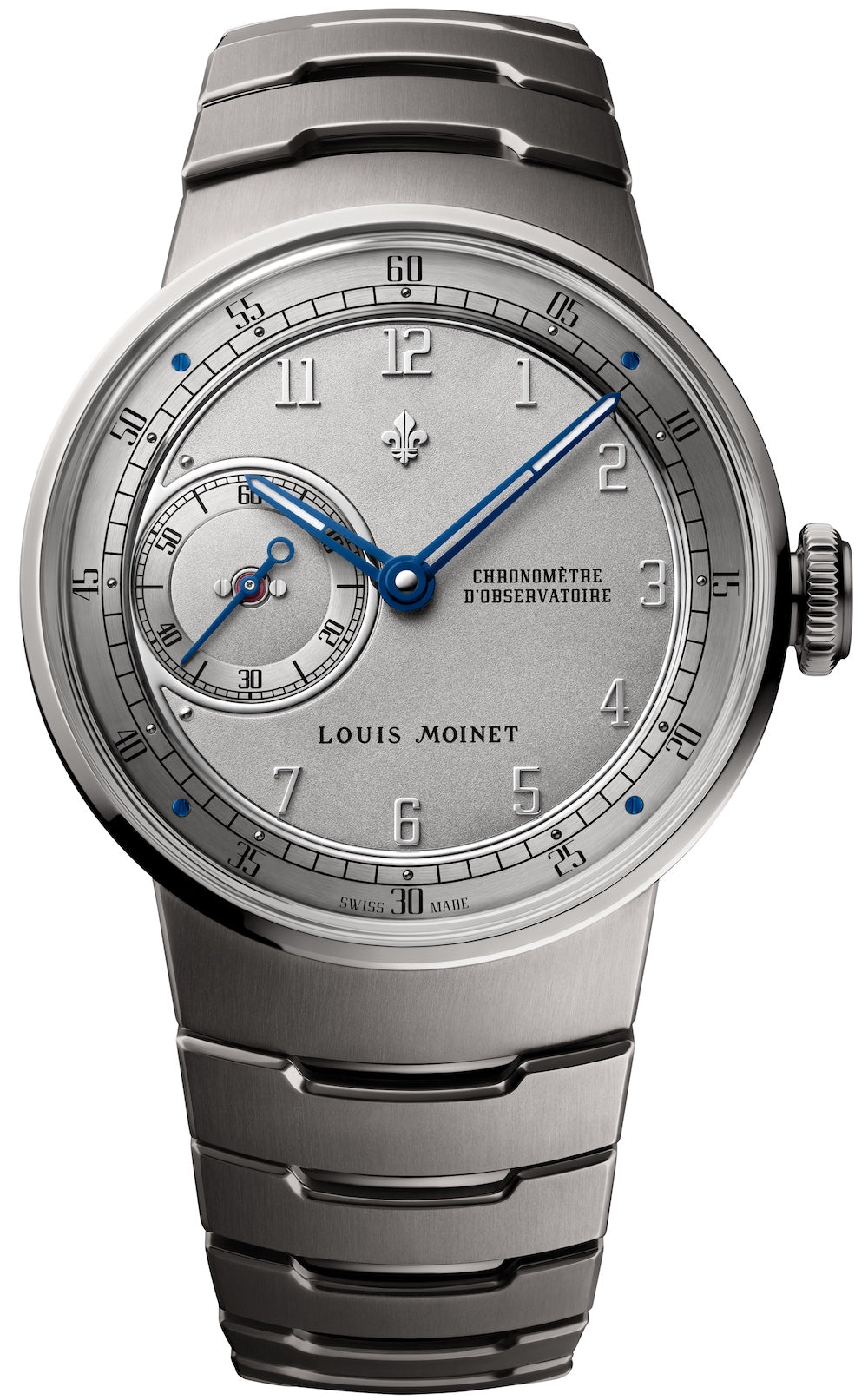 Louis Moinet 1816 Chronograph Titanium Watch LM-150.20.60
