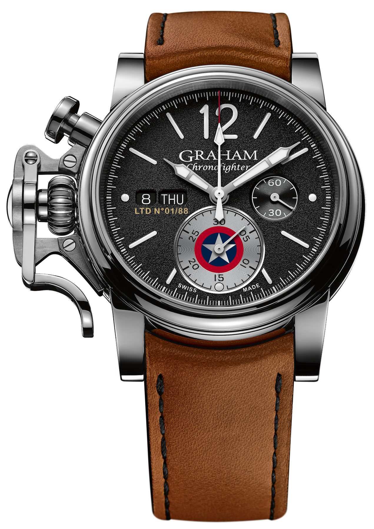 Graham Watch Chronofighter Vintage US Limited Edition 2CVAS.B14A