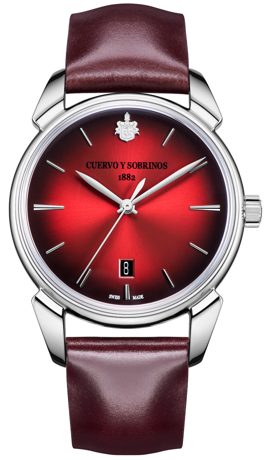 Cuervo y Sobrinos Watch Historiador Asturias Red 3195.1ASR