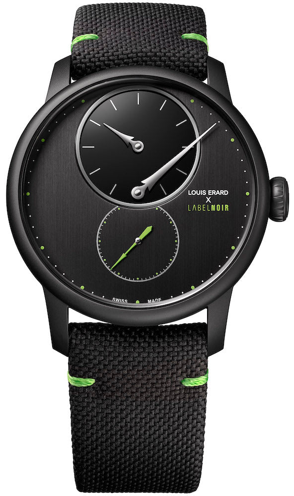 Louis Erard Watch Le Regulateur Louis Erard x Label Noir Limited Edition 85237NN57.BAT02