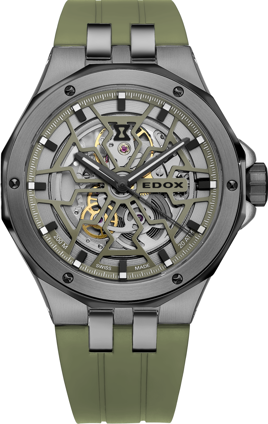Edox Watch Delfin Mecano Automatic 85303 357GNCAV VONB