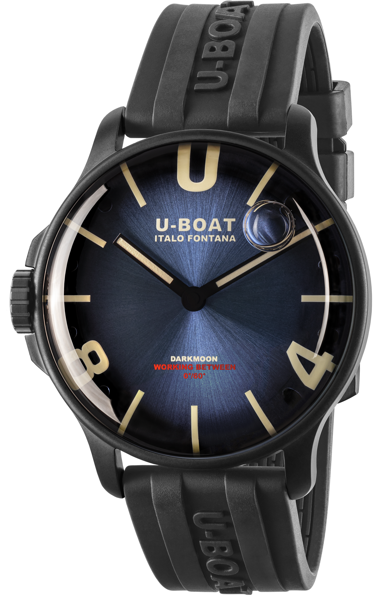 U-Boat Watch Darkmoon 44 Imperial Blue PVD 8700/D