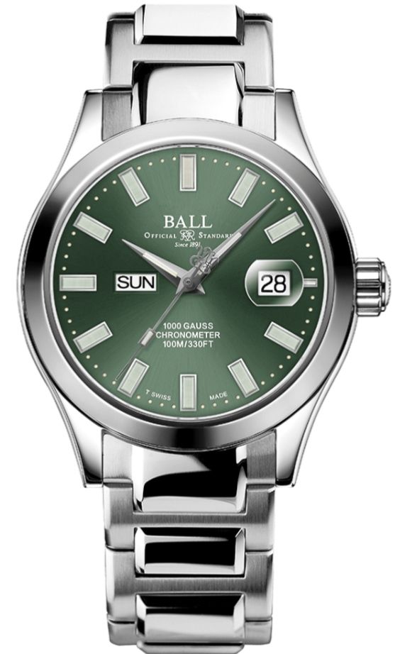 Ball Watch Company Engineer III Marvelight Chronometer Day Date NM9036C-S1C-GR.