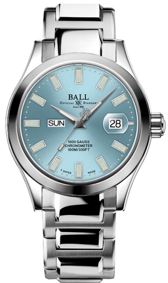 Ball Watch Company Engineer III Marvelight Chronometer Day Date NM9036C-S1C-IBER.