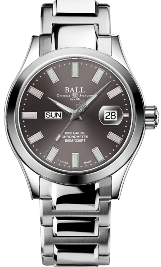 Ball Watch Company Engineer III Marvelight Chronometer Day Date NM9036C-S1C-GY.