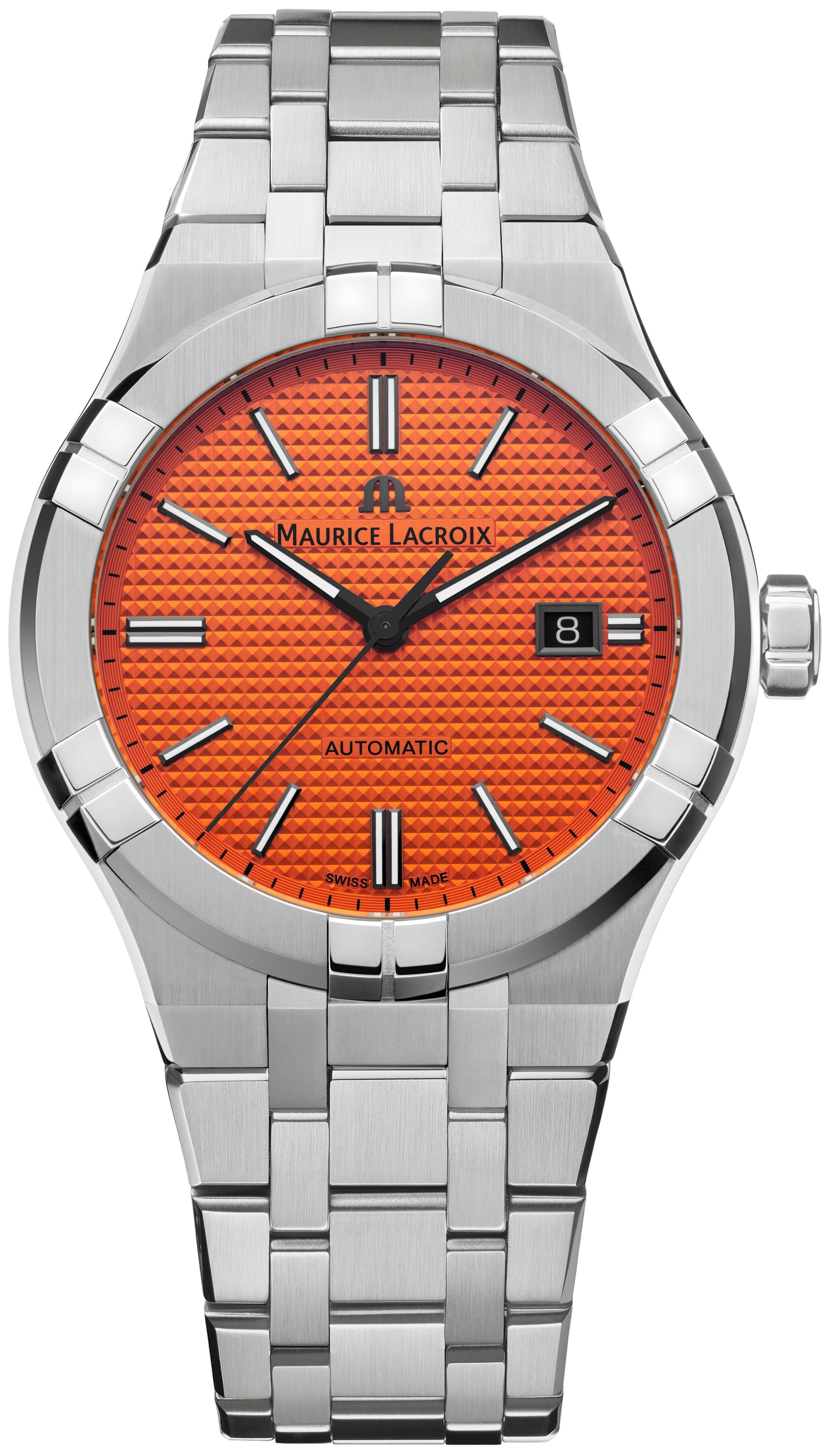 Maurice Lacroix Watch Aikon Orange Summer Edition AI6008-SS00F-530-E