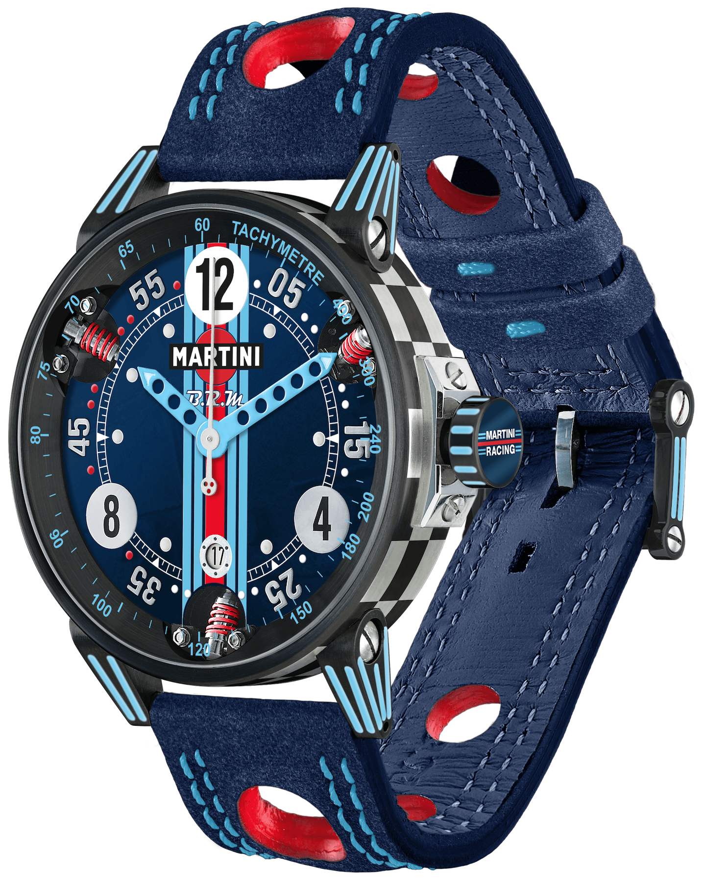 B.R.M. Watch V6-44 Martini Racing Limited Edition V6-44-SA-DAM-MR02