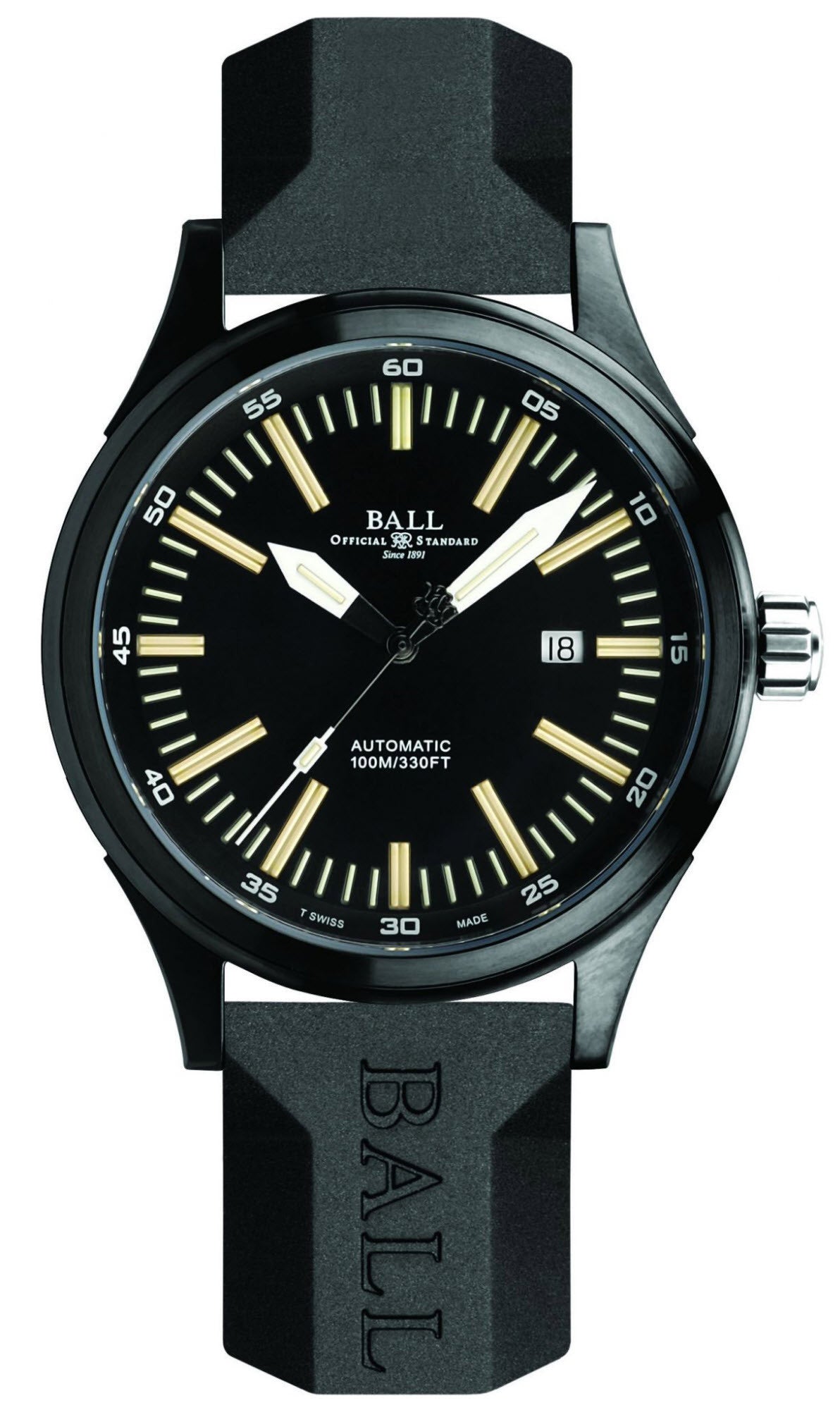 Ball Watch Company Fireman Night Train DLC Auto NM2092C-P-BK