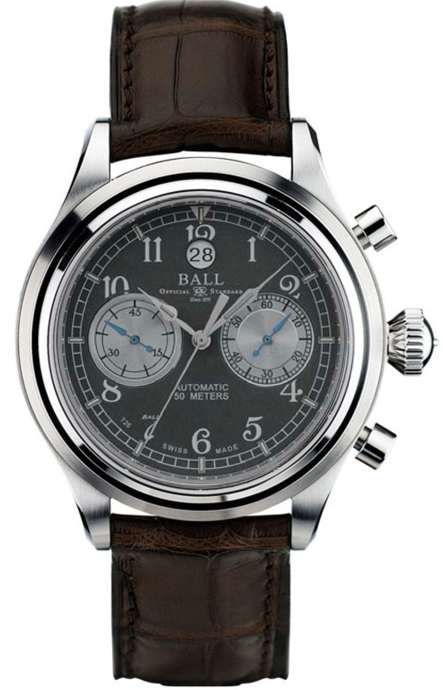 Ball Watch Company Cannonball CM1052D-L2J-GY BROWN STRP