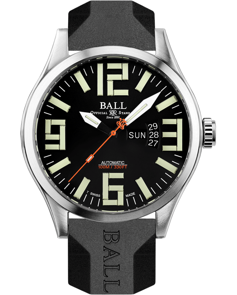 Ball Watch Company Engineer Master II Aviator Oversize Limited Edition NM2050C-P1A-BK