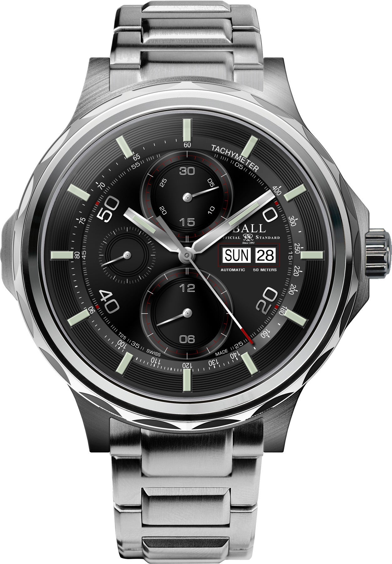 Ball Watch Company Engineer Master II Slide Chronograph CM3888D-S1J-BK