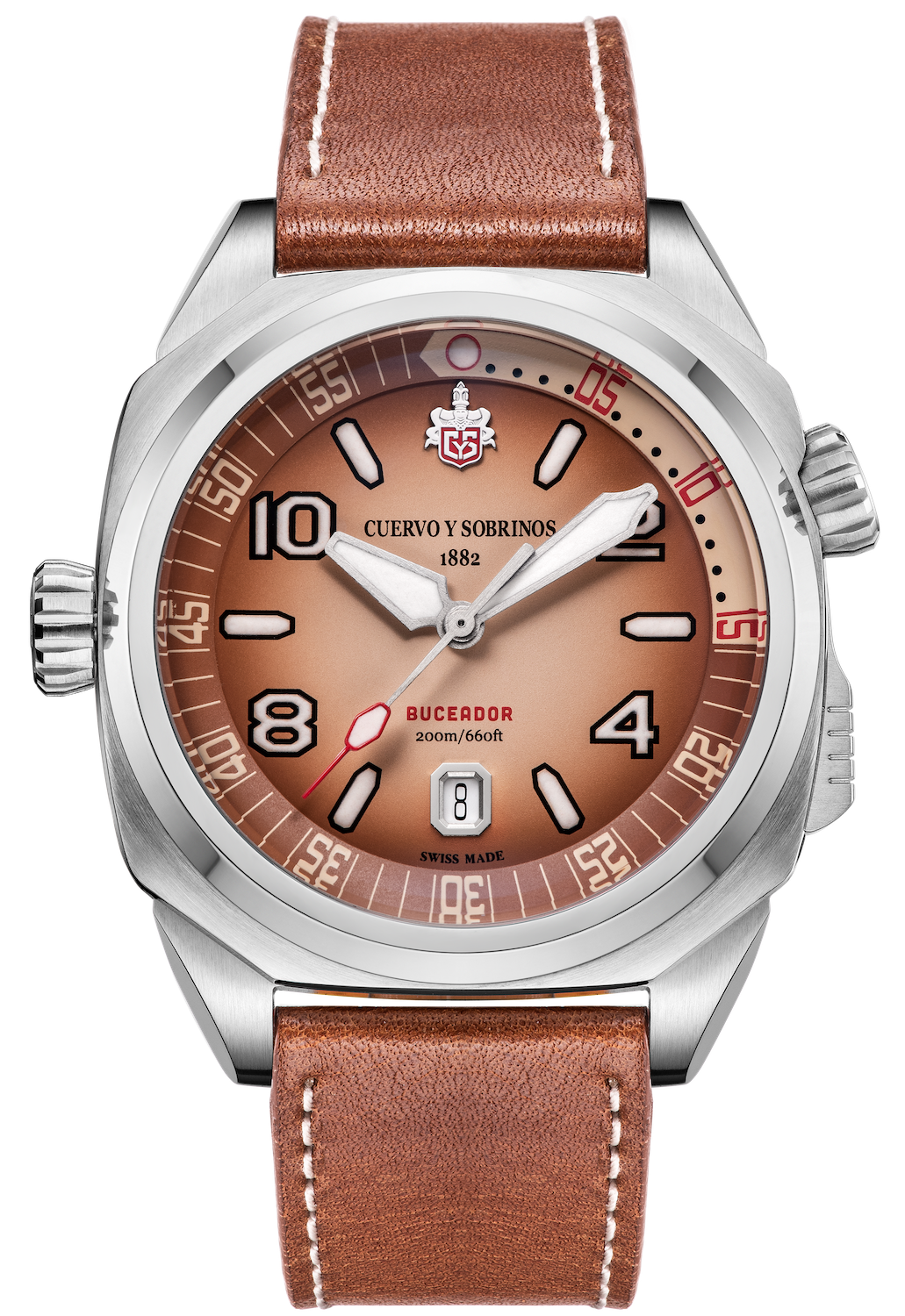 Cuervo y Sobrinos Watch Buceador Caribe Divers Cayo Coco Beach 2860.1AR