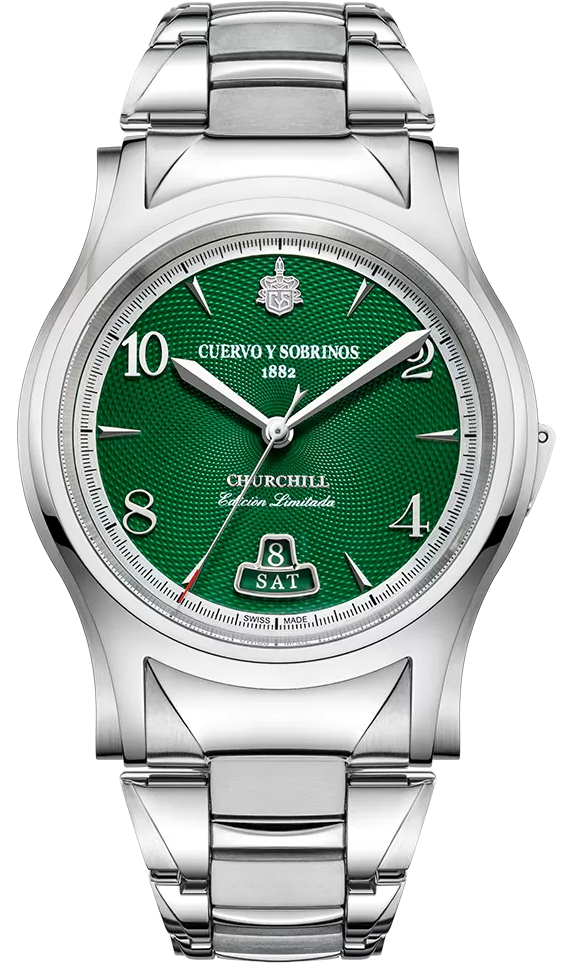 Cuervo y Sobrinos Watch Robusto Churchill Sir Winston Limited Edition 2810B.1SWG
