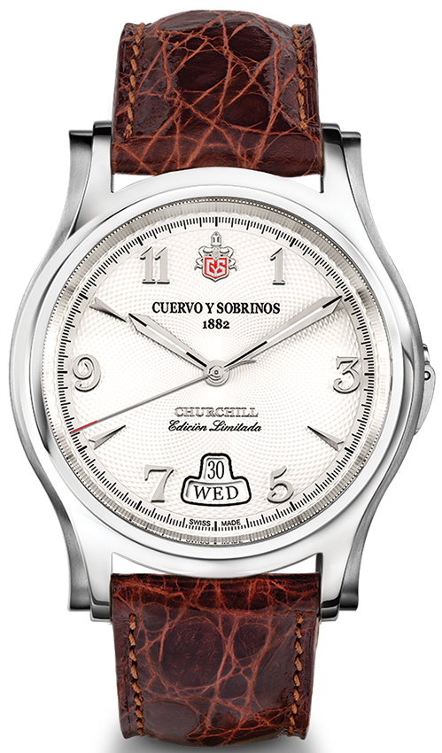 Cuervo y Sobrinos Watch Robusto Churchill Yalta Edition 2810.1Y