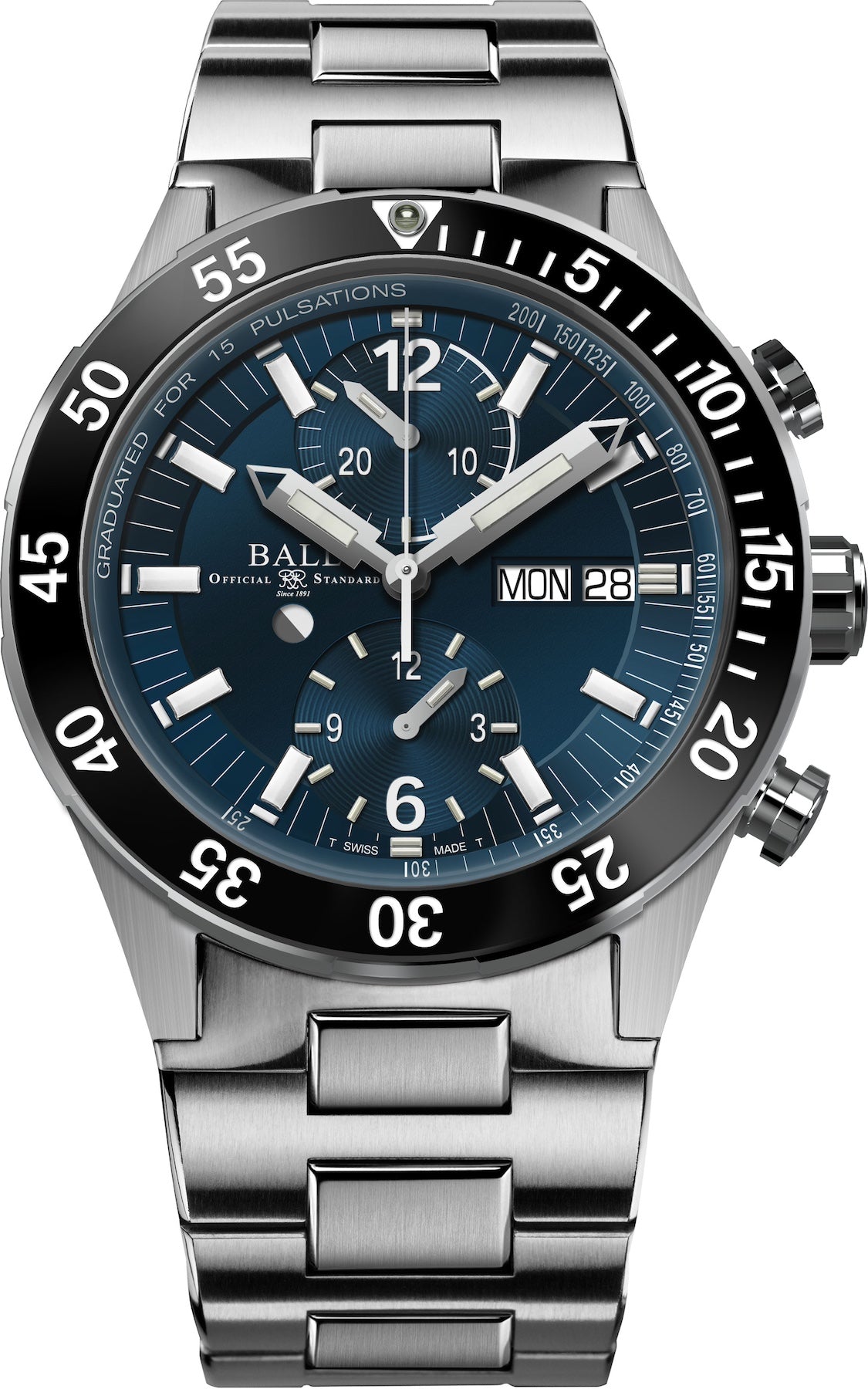 Ball Watch Company Roadmaster Rescue Chronograph DC3030C-S-BE