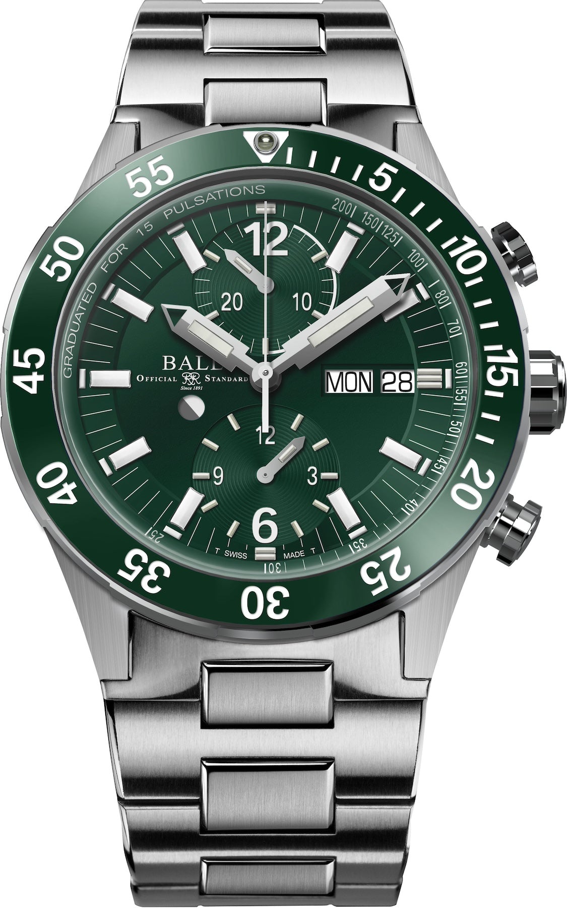 Ball Watch Company Roadmaster Rescue Chronograph Limited Edition DC3030C-S2-GR