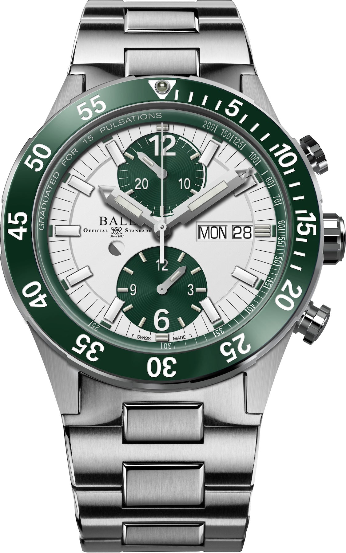 Ball Watch Company Roadmaster Rescue Chronograph Limited Edition DC3030C-S2-WH
