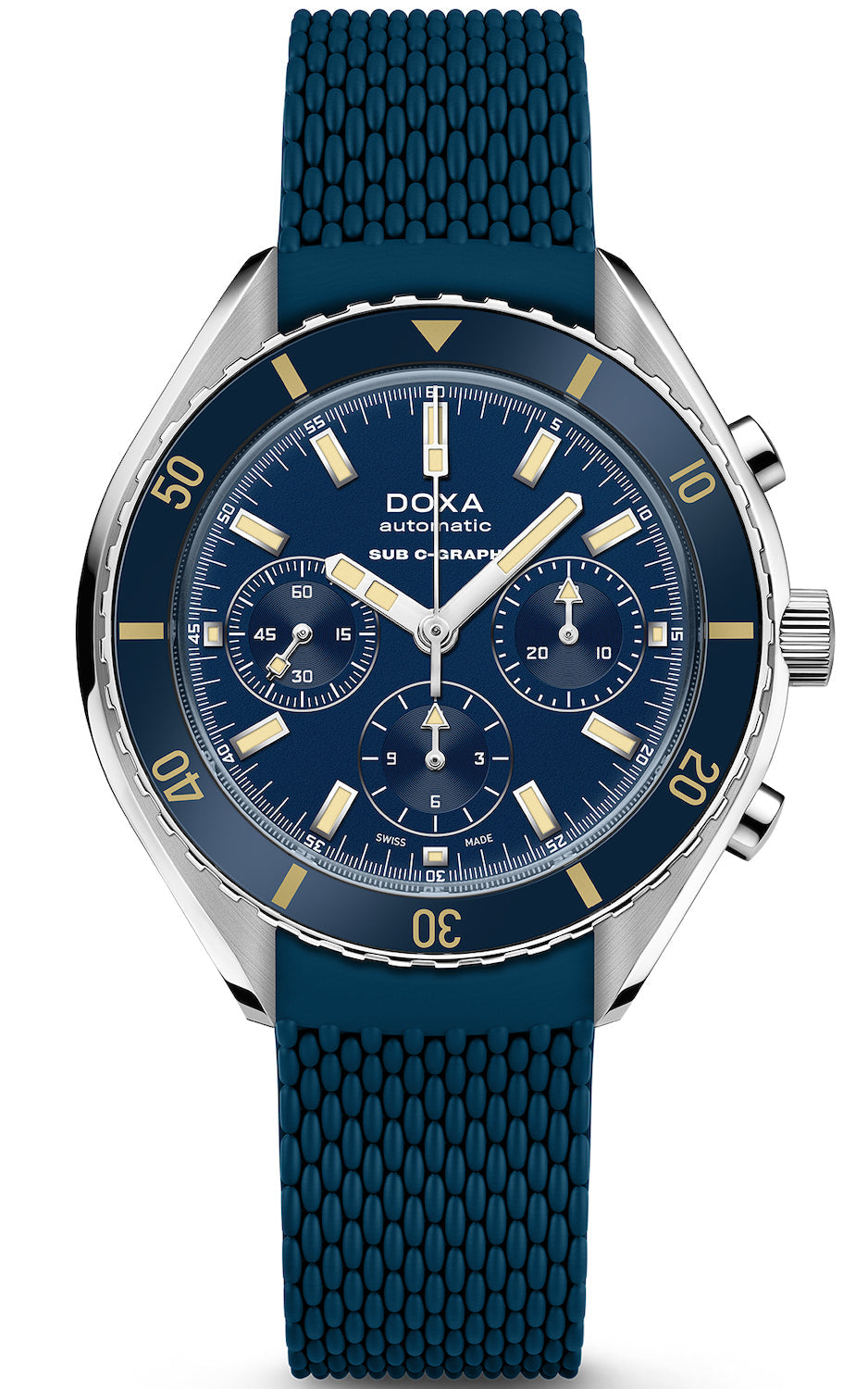 Doxa Watch SUB 200 C-Graph Caribbean Rubber 798.10.201.32