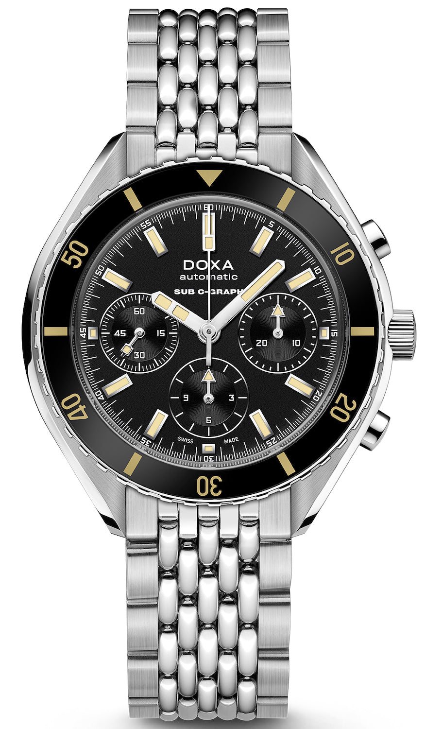 Doxa Watch SUB 200 C-Graph Sharkhunter Bracelet 798.10.101.10