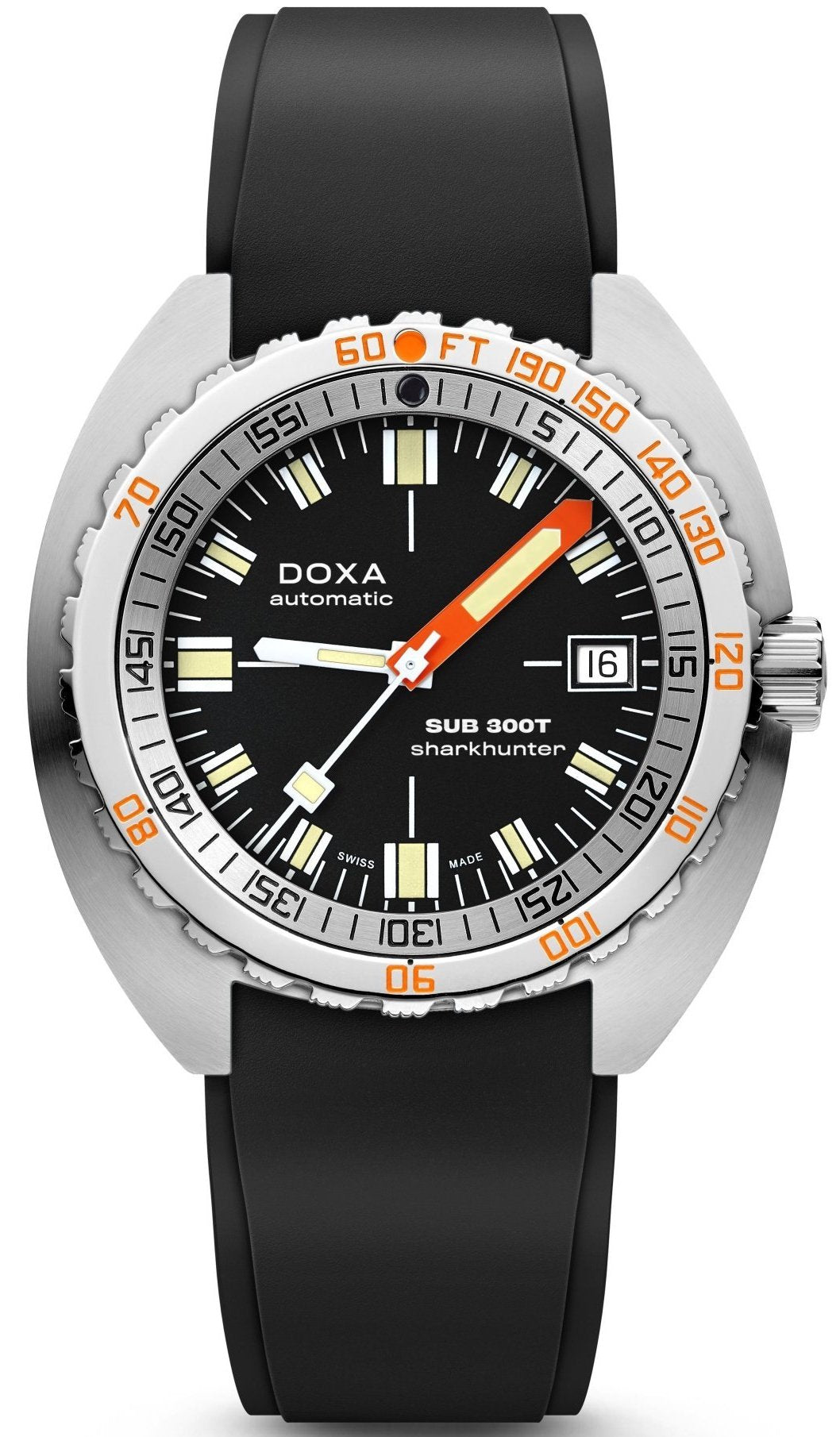 Doxa Watch SUB 300T Sharkhunter Rubber 840.10.101.20