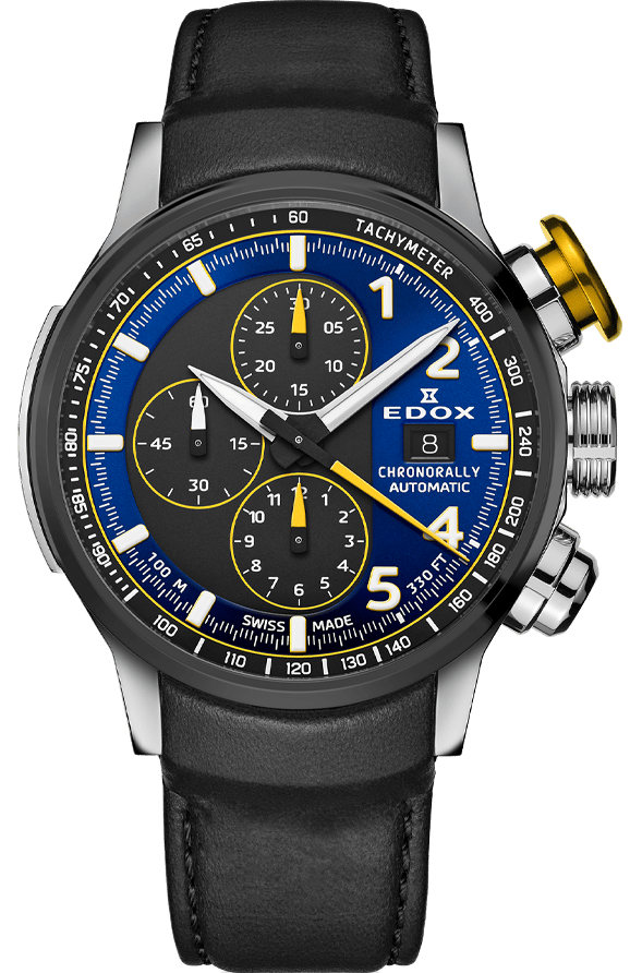Edox Watch Chronorally Automatic 01129 TTNJCN BUNJ