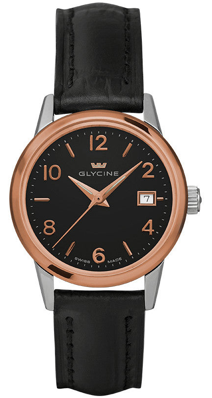 Glycine Watch Classic Quartz Lady 3909.39.LBK9