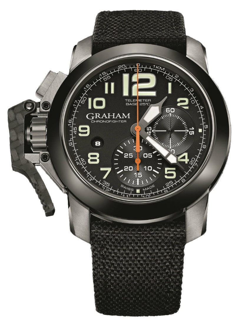 Graham Chronofighter Oversize Ceramic Bezel D 2CCAC.B03A.T12S
