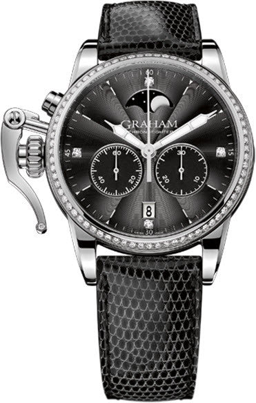 Graham Watch Chronofighter 1695 Lady Moon 2CXCS.B04A.L109S