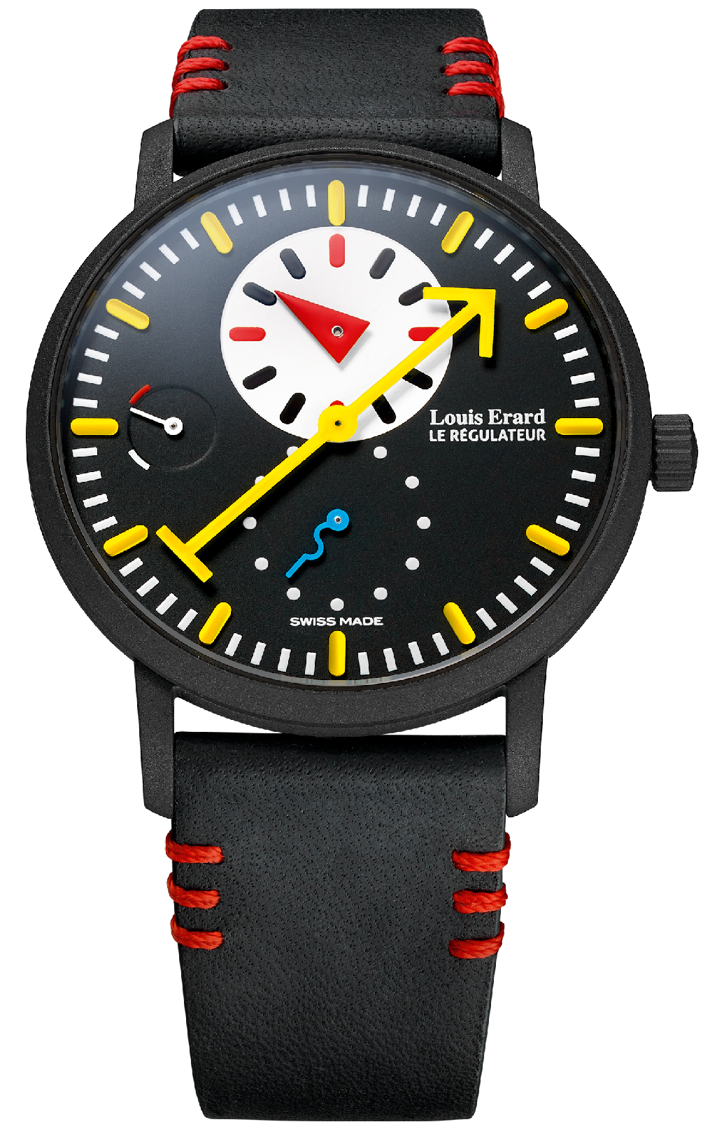 Louis Erard Watch Alain Silberstein Black Limited Edition 54230NS62-BVA09