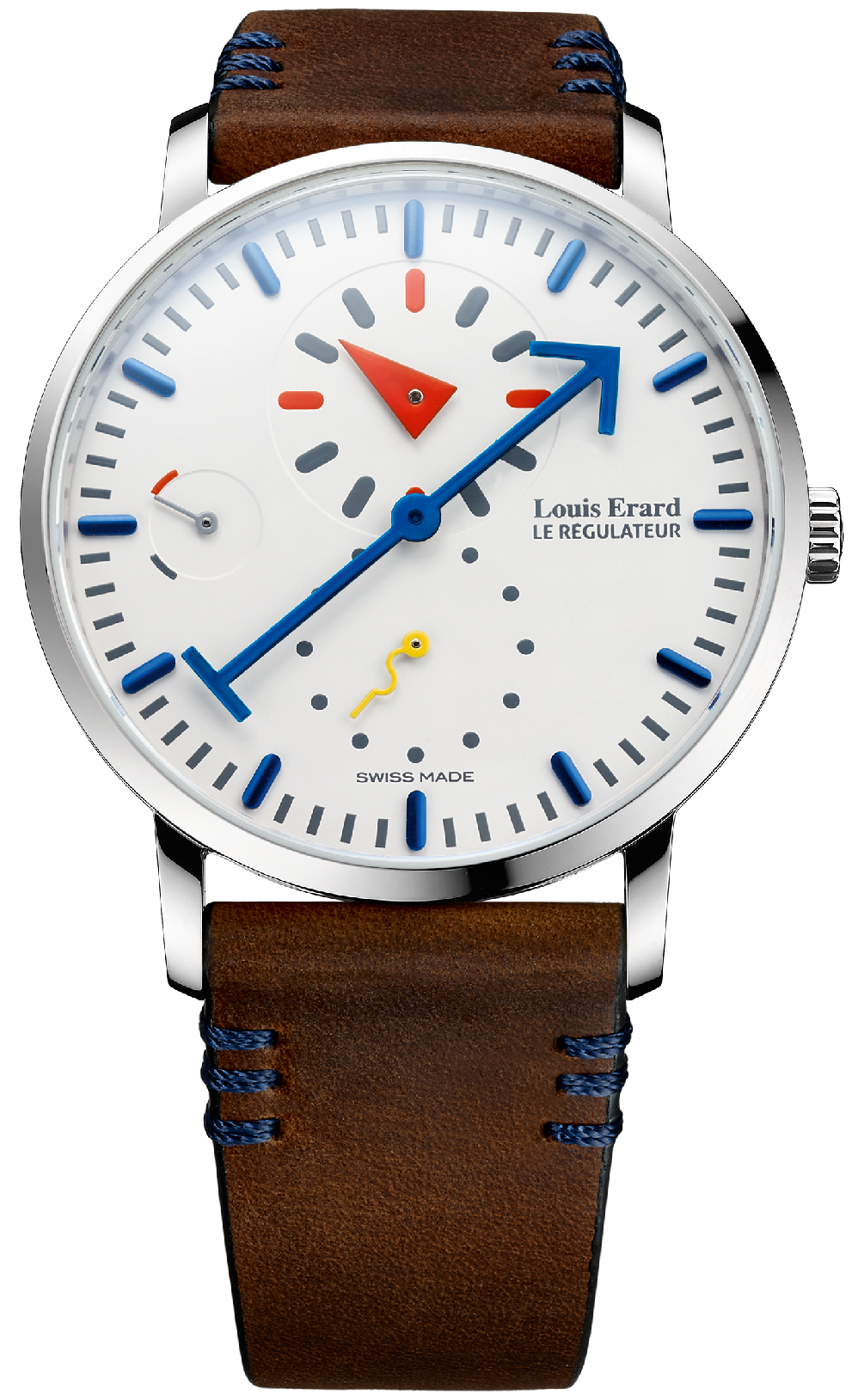 Louis Erard Watch Alain Silberstein White Limited Edition 54230AS61-BVA08