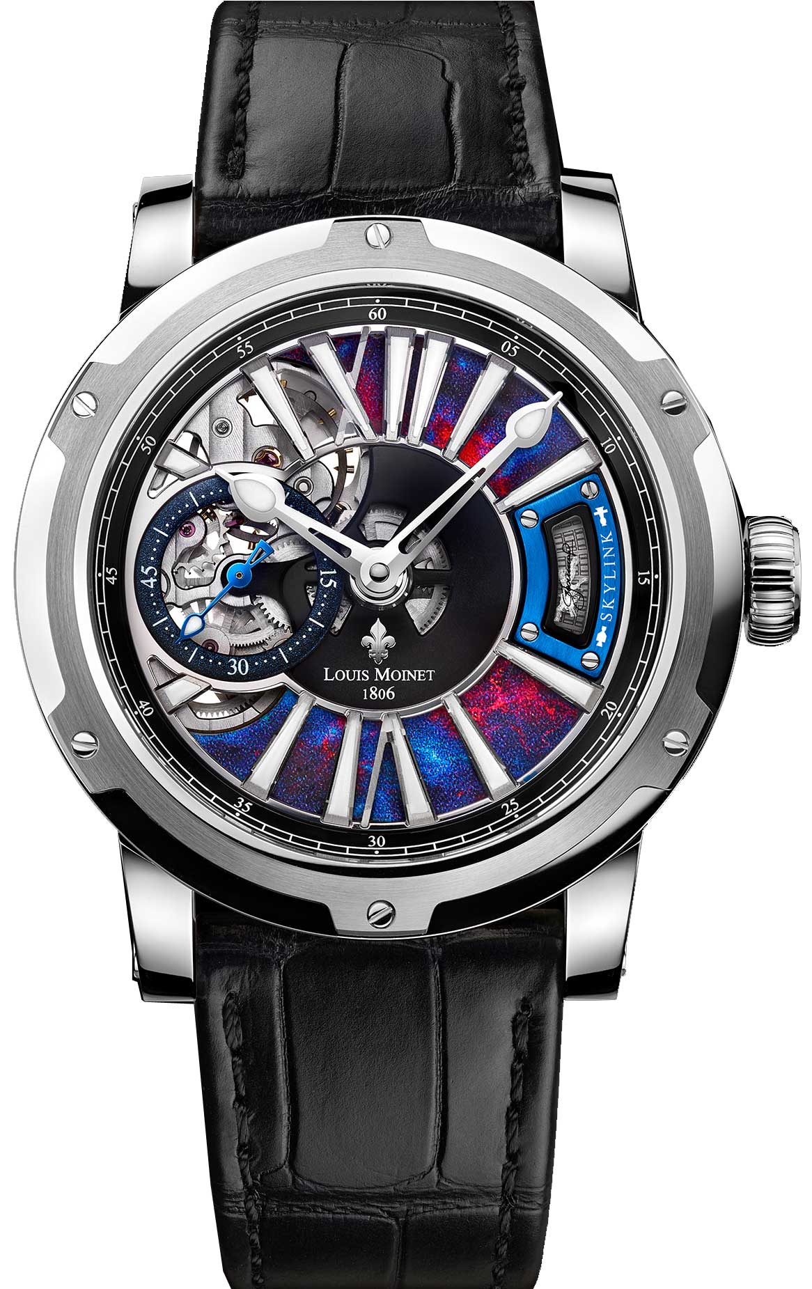 Louis Moinet Watch Skylink Steel Limited Edition LM-45.10.LE