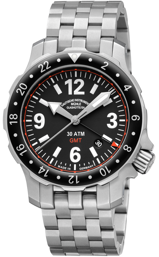 Muehle Glashuette Watch Marinus GMT M1-28-53-MB