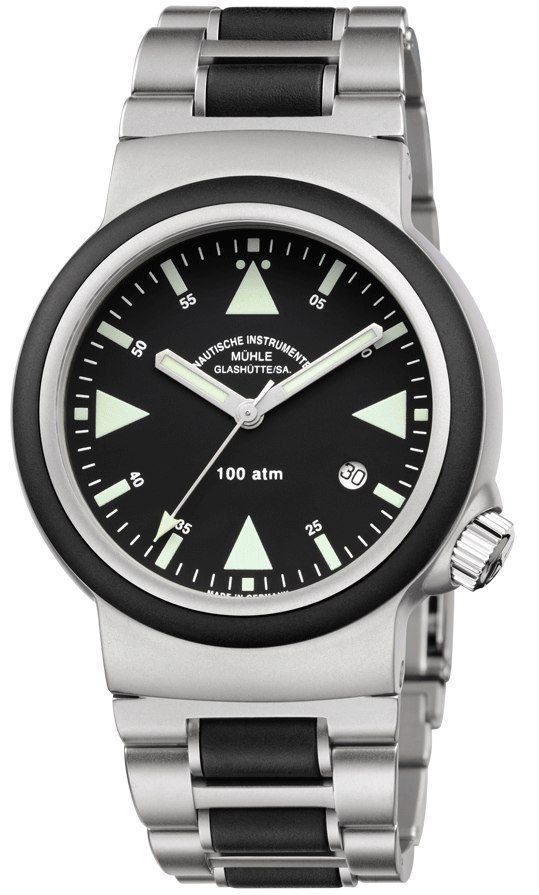 Muehle Glashuette Watch S.A.R. Rescue-Timer M1-41-03-MB