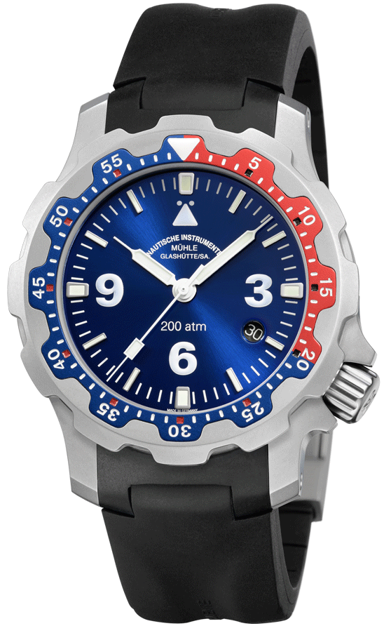 Muehle Glashuette Watch Rasmus 2000 M1-28-82-KB