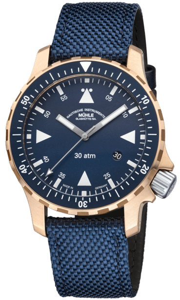 Muhle Glashutte Watch Yacht Timer Bronze Limited Edition M1-41-72-NB