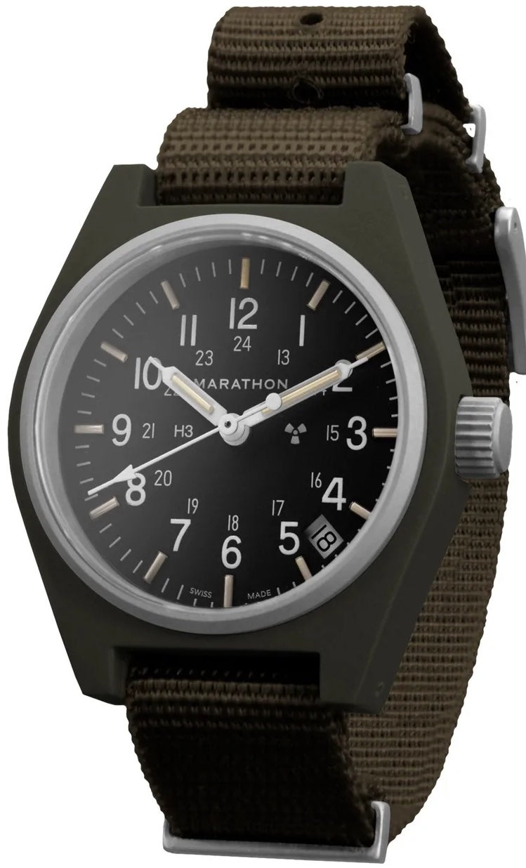 Marathon Watch General Purpose Sage Green Quartz With Date GPQ WW194015SG-0106