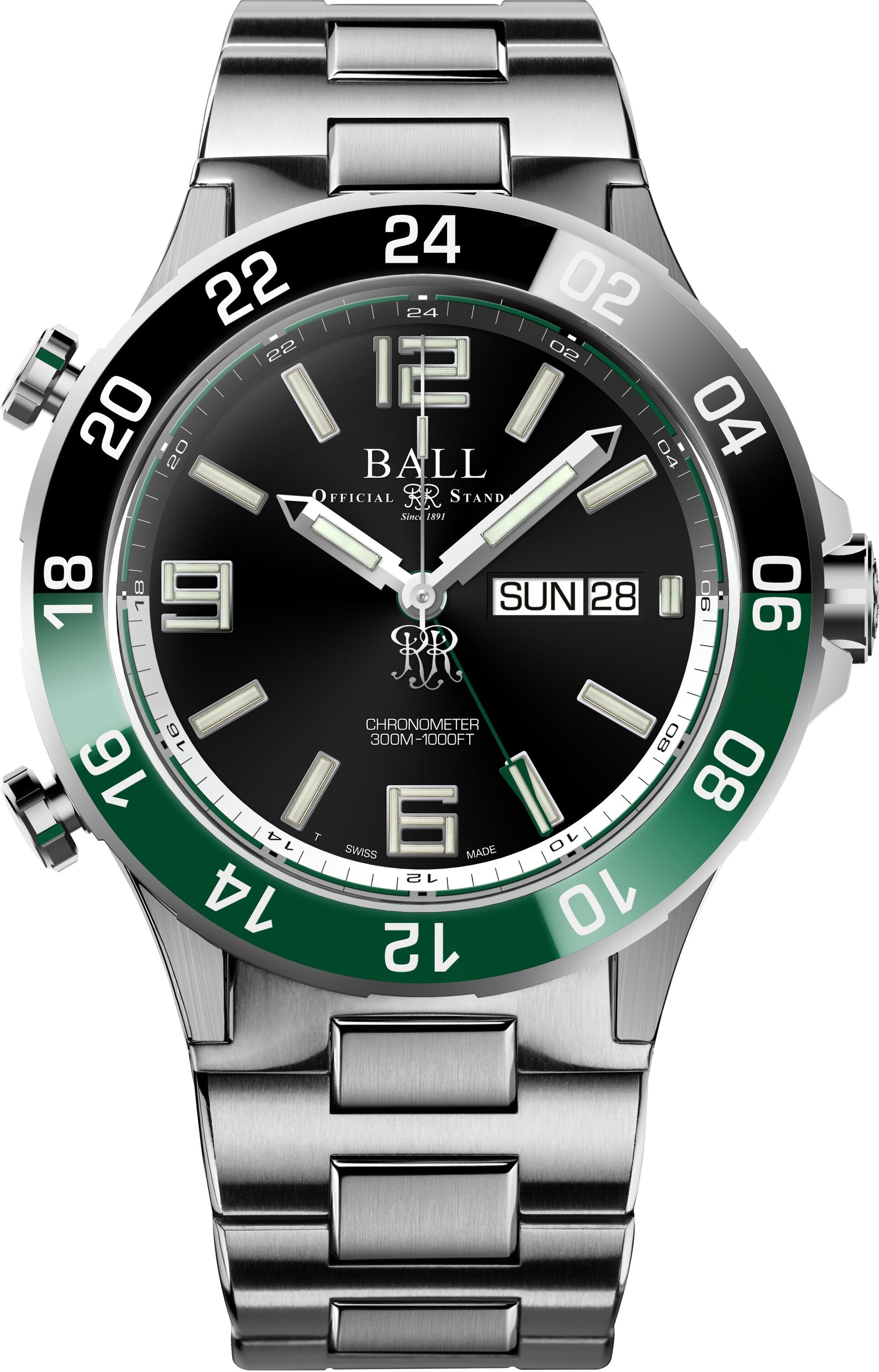 Ball Watch Company Roadmaster Marine GMT Limited Edition DG3222A-S2C-BK