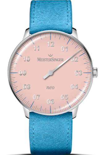 MeisterSinger Watch Neo Special Light Red S-NES921S_SV143