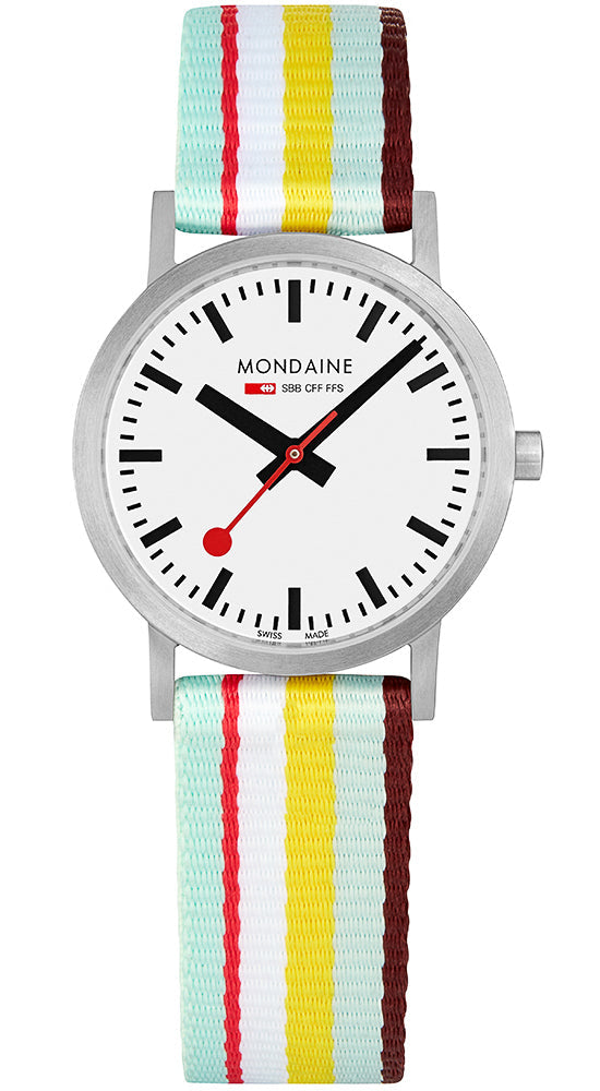 Mondaine Watch SBB Classic Yellow A658.30323.16SBK