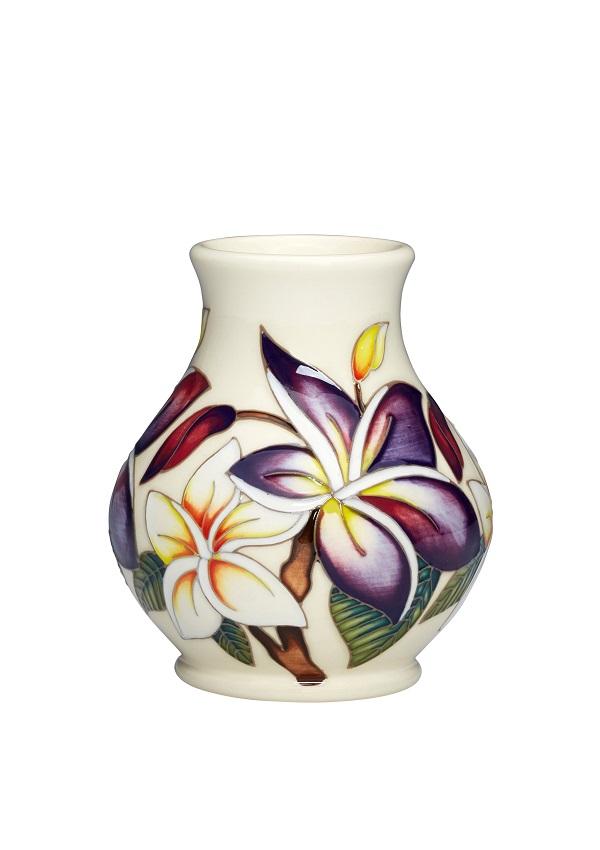 Moorcroft Plumeria Vase, MCR-256