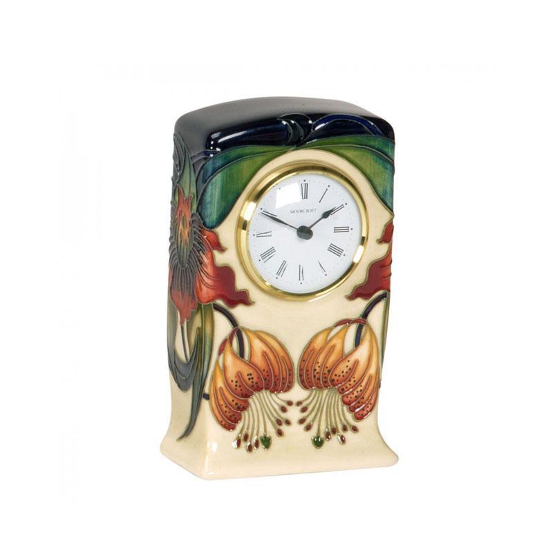 Moorcroft Anna Lily Clock MCR-130