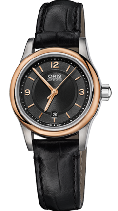 Oris Watch Classic Lady Date Leather 01 561 7650 4334-07 5 14 11
