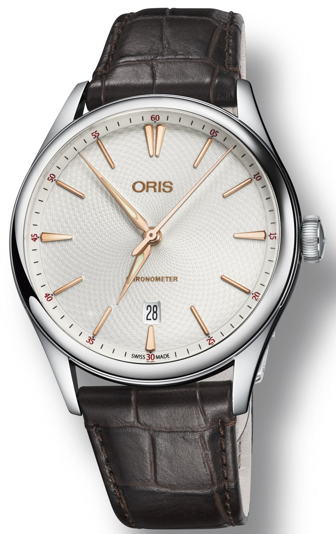 Oris Watch Artelier Date Leather 01 737 7721 4031-LS Brown