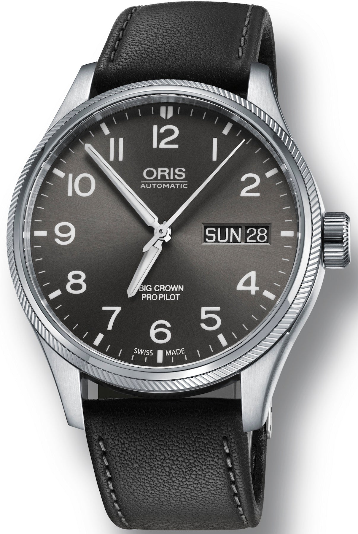 Oris Watch Big Crown ProPilot Big Day Date Leather 01 752 7698 4063-07 5 22 19FC