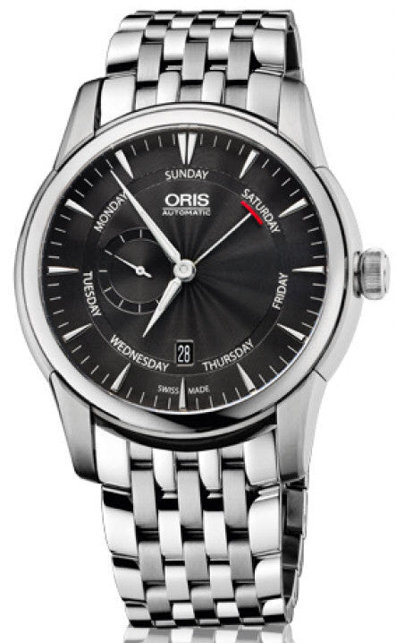 Oris Watch Artelier Pointer Day Date Small Second Bracelet 01 745 7666 4051-07 8 23 77
