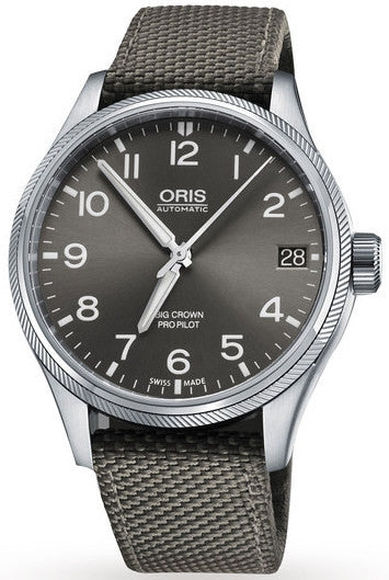Oris Watch Big Crown ProPilot Big Date Textile 01 751 7697 4063-07 5 20 17FC