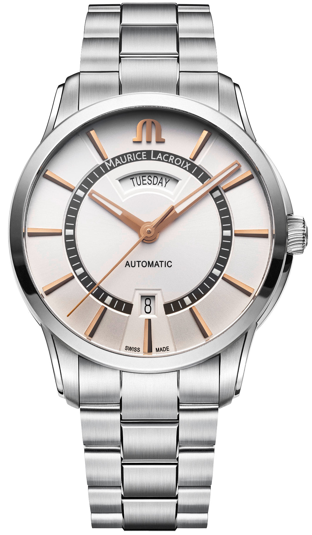 Maurice Lacroix Watch Pontos Day Date 41mm PT6358-SS002-230-1