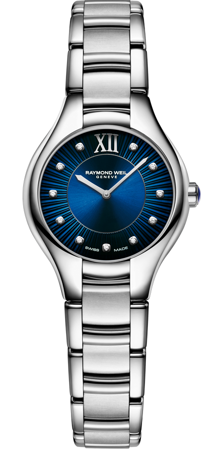 Raymond Weil Watch Noemia Blue 11 Diamonds 5124-ST-50181