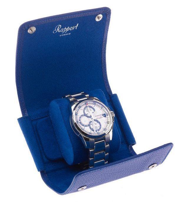 Rapport Watch Roll Berkeley Blue Single Watch D193